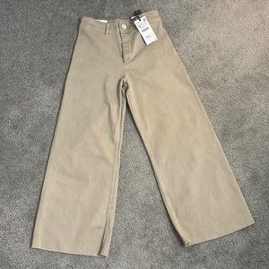 Zara marine wide leg pants